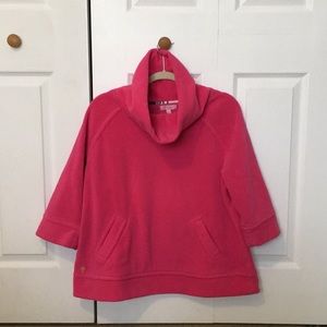 Lilly Pulitzer 3/4 Sleeve Fleece Pullover
